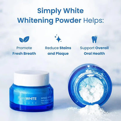 PurelyWHITE™ Teeth Whitening Powder